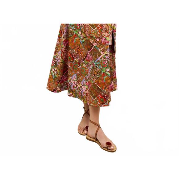 NEW MARIE OLIVER estine wrap skirt in tahiti